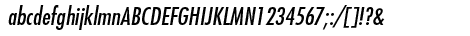 Futura Medium Condensed Oblique